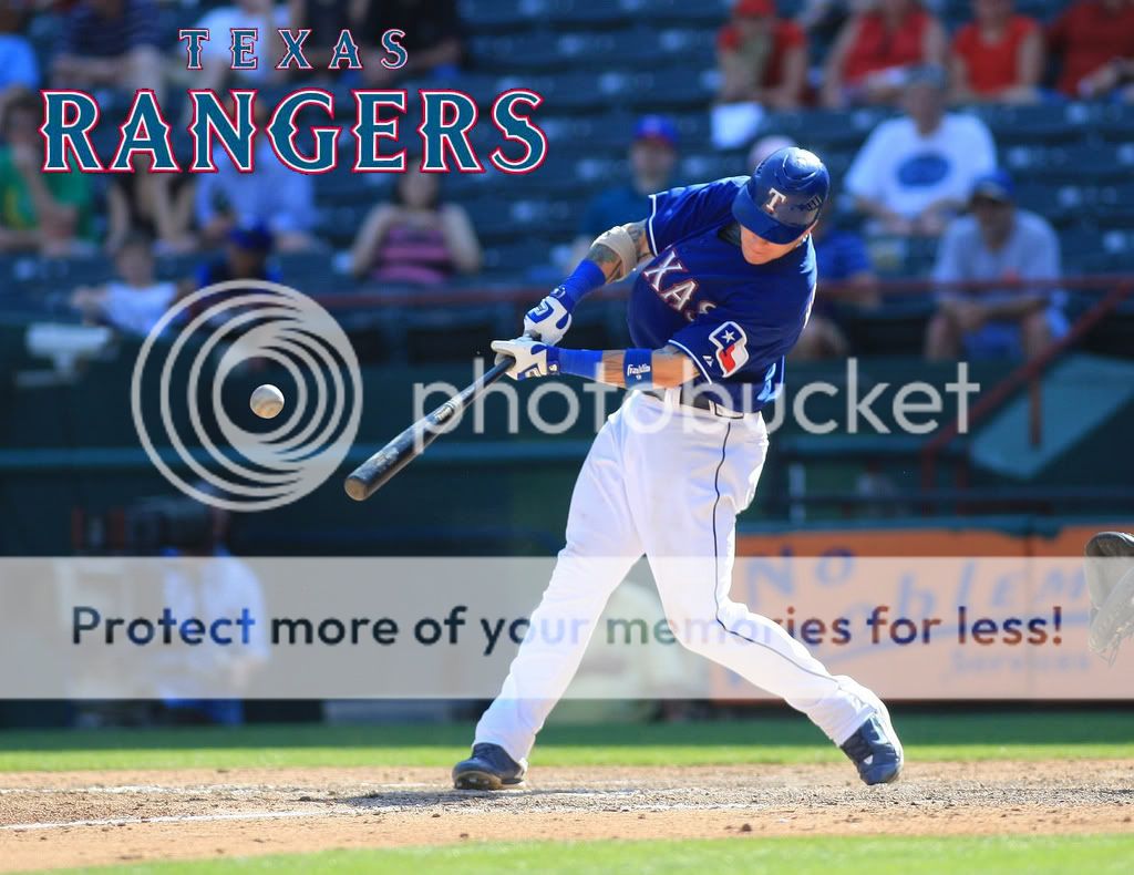 Texas Rangers Josh Hamilton Bac...