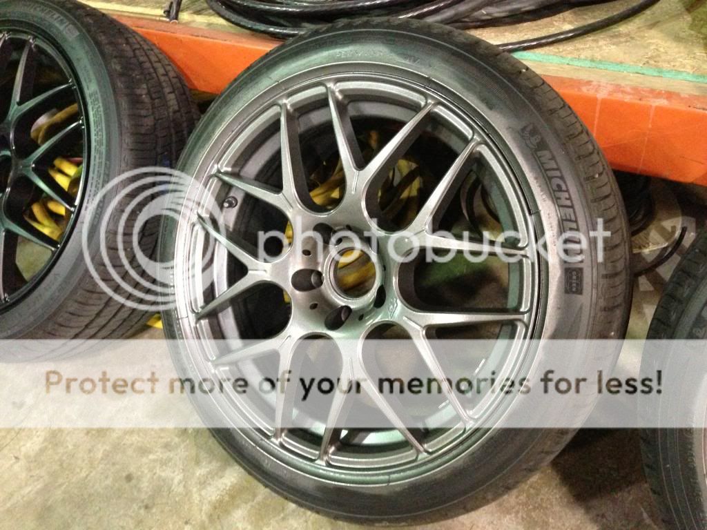 Painted Wheels from Black to Gunmetal Grey (Plastidip as Primer under