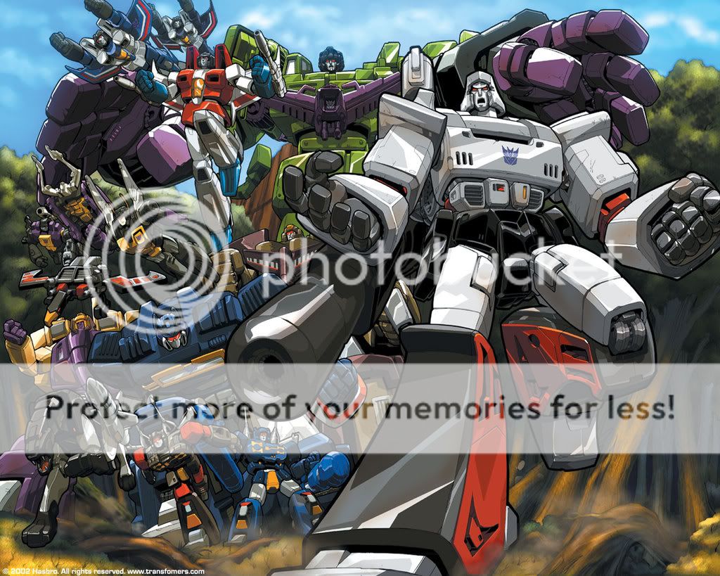 megatron and troops 
