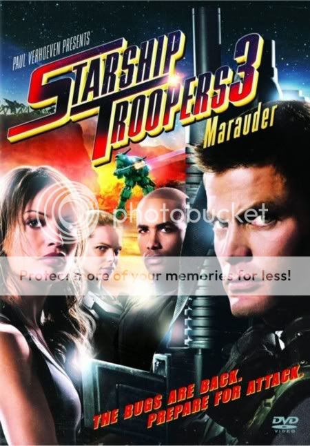 Here, starship troopers is