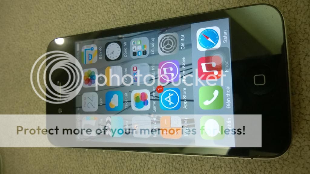 Tphcm _ iphone 4 16gb black 99%