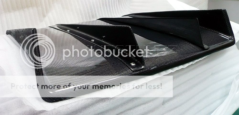 Carbon Fiber Rear Diffuser Lancer EVO 7 8 9 CT9A 4G63 | eBay
